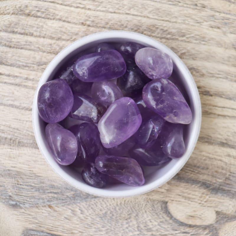 Amethyst rolled stone-3
